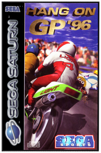 Hang-On GP 96 PAL Sega Saturn PAL box art